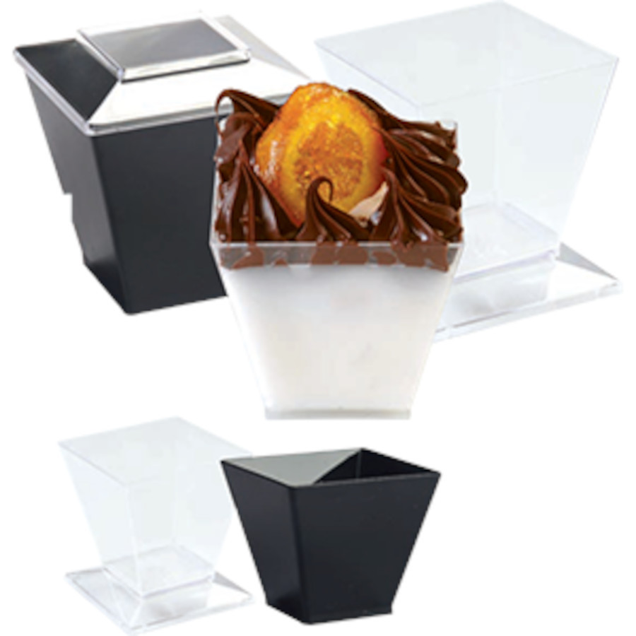 Plastic Bowls Quadrilateral Pyramid