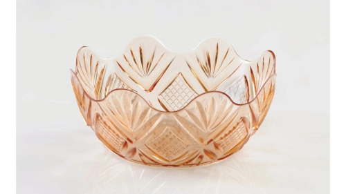 Pastry bowl rounded carved  Nο 20