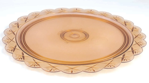 Shallow rounded “margarita” tray Νο 25